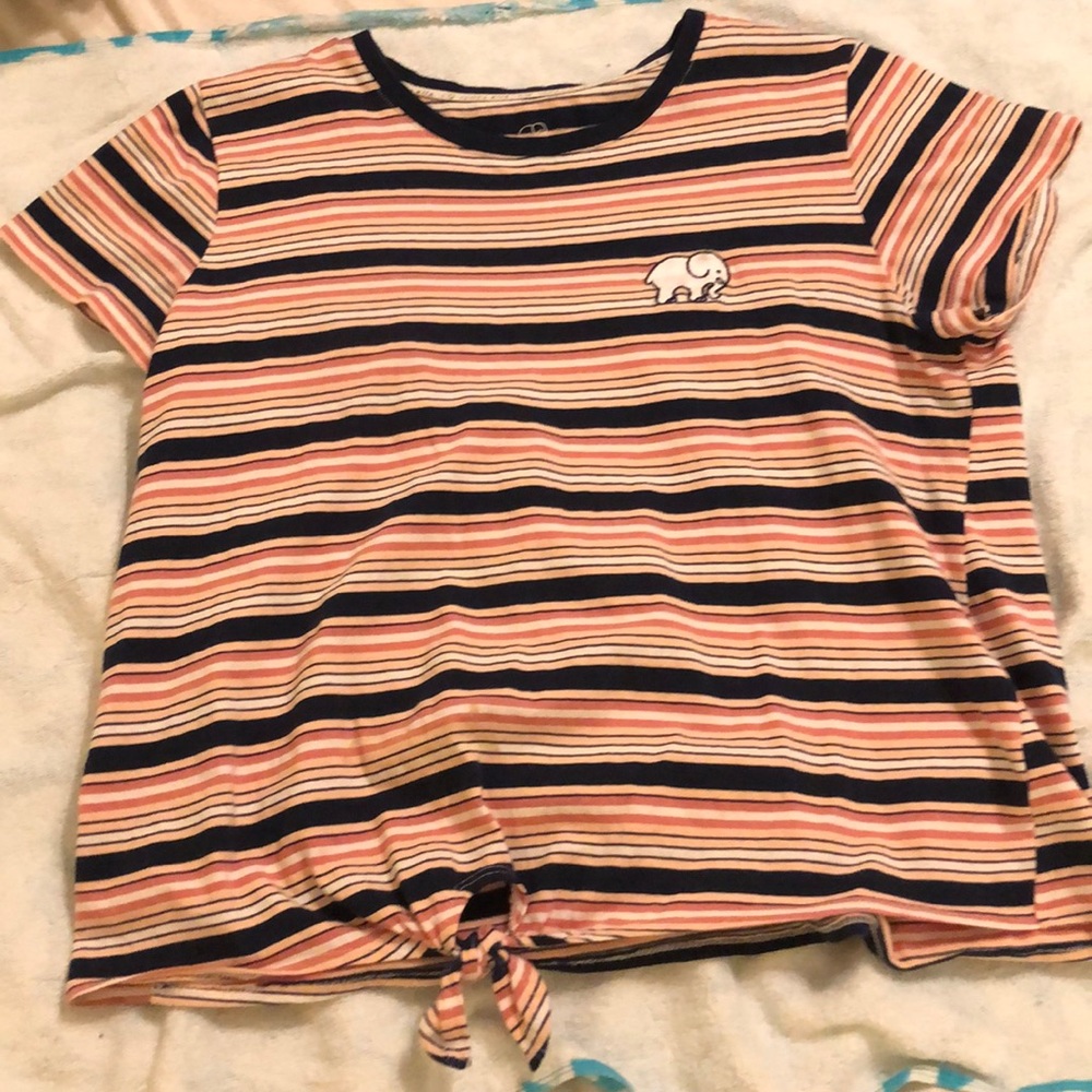 Ivory Ella striped tee
